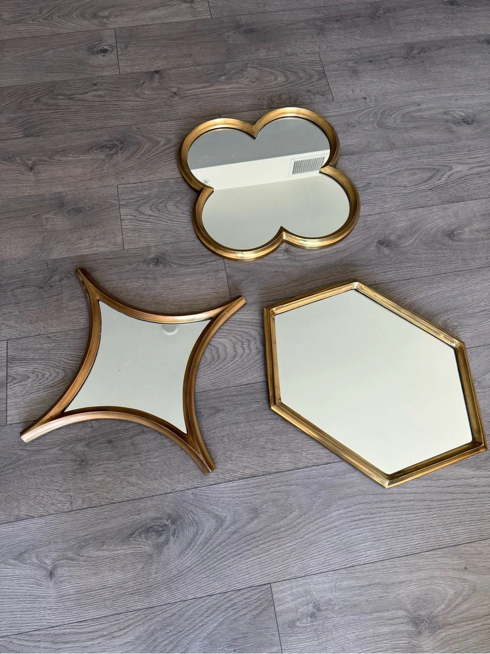 West Elm Gold Mirror Wall Decor